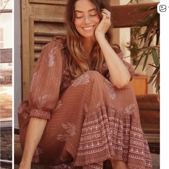 Daughters of India Mishka Maxi Dress-small - Picture 15 of 16